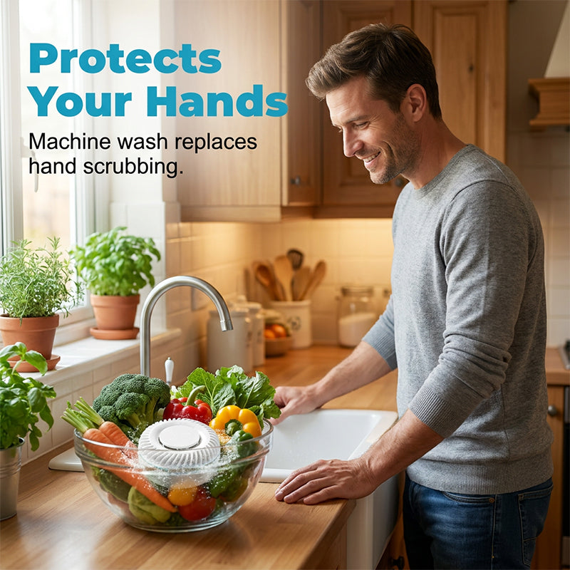 📢📢50% OFF !! ⏰Smart Fruit and Vegetable Washer Purifier