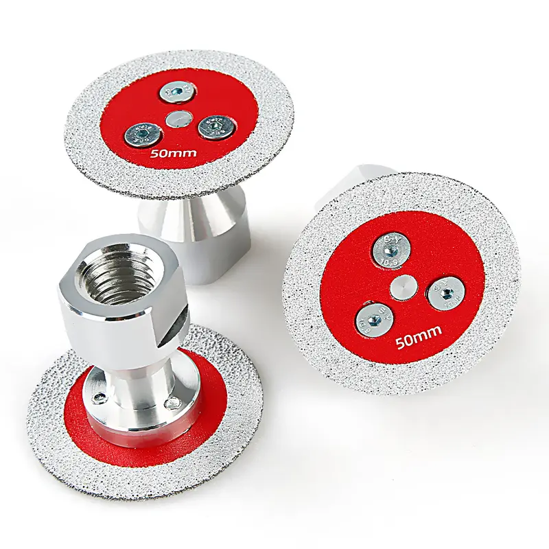 📢📢50% OFF !! ⏰Vacuum Brazed Diamond Chamfering Wheel with Flange