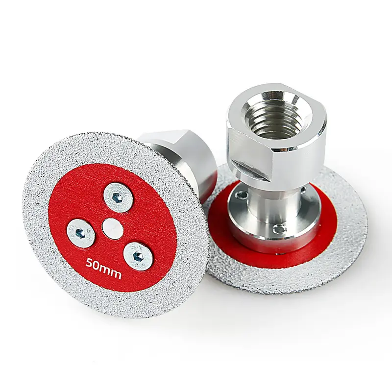 📢📢50% OFF !! ⏰Vacuum Brazed Diamond Chamfering Wheel with Flange