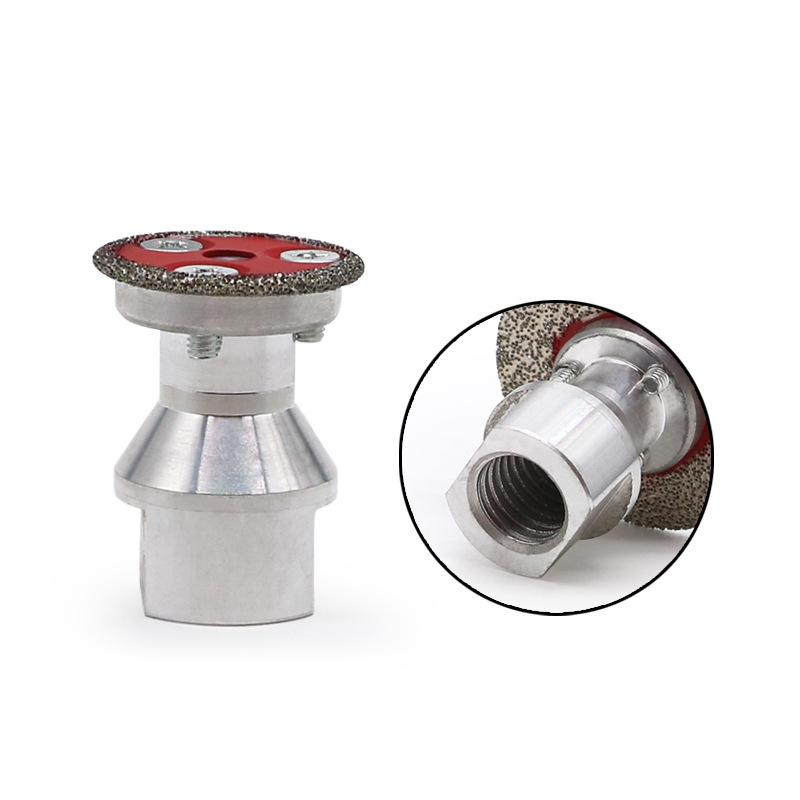 📢📢50% OFF !! ⏰Vacuum Brazed Diamond Chamfering Wheel with Flange