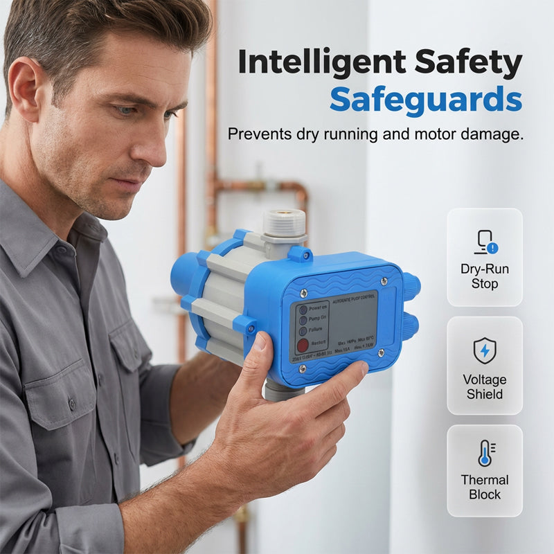 📢📢50% OFF !! & Free Shipping ⏰Automatic Water Pump Pressure Controller