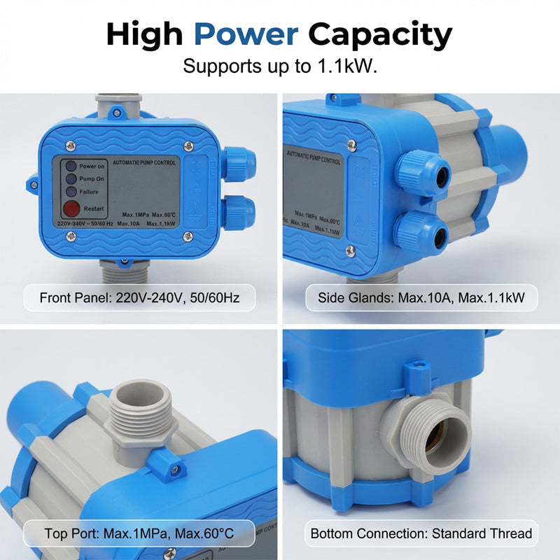 📢📢50% OFF !! & Free Shipping ⏰Automatic Water Pump Pressure Controller