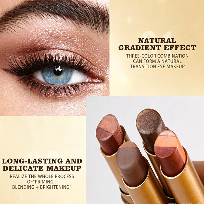📢📢50% OFF !! ⏰3-in-1 Gradient Eyeshadow Stick