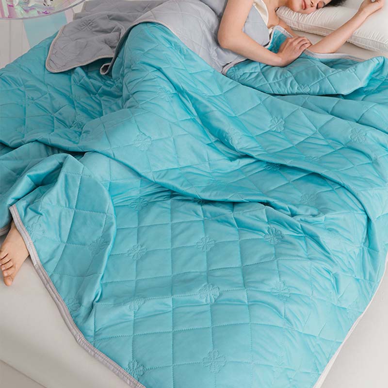 📢📢50% OFF !! ⏰Breathable Printed Washable Summer Cooling Comforter