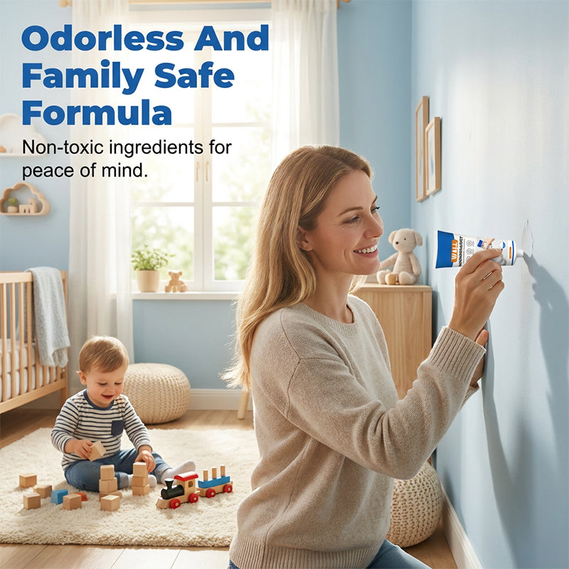 📢📢50% OFF !! ⏰Quick-Dry Wall Repair Cream