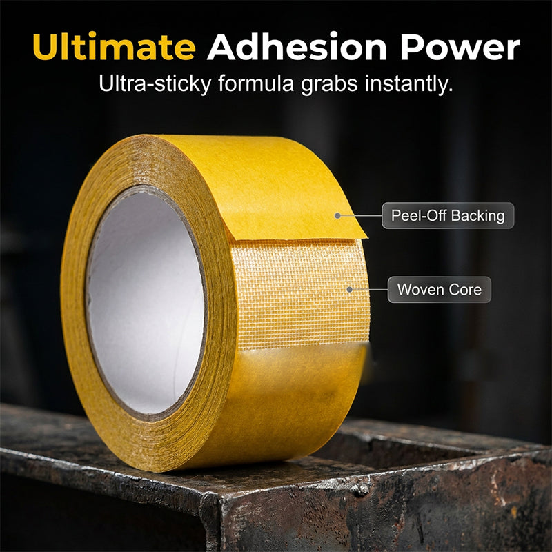 📢📢BUY 1 FET 1 FREE！！⏰High-Tack Double-Sided Mesh Tape