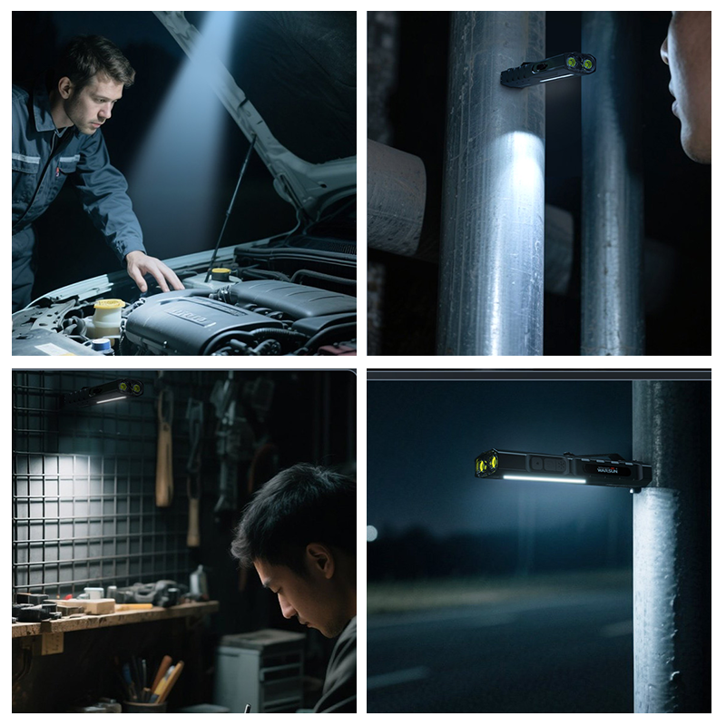 📢📢50% OFF !! ⏰Magnetic Multi-Function LED Flashlight