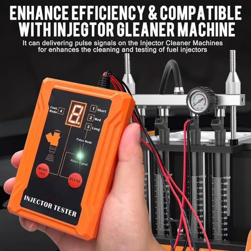 📢📢50% OFF !! ⏰Professional 4-Mode Fuel Injector Tester & Cleaner Tool