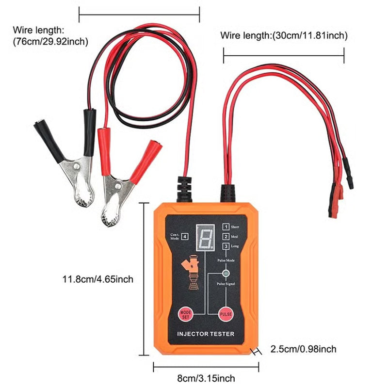 📢📢50% OFF !! ⏰Professional 4-Mode Fuel Injector Tester & Cleaner Tool