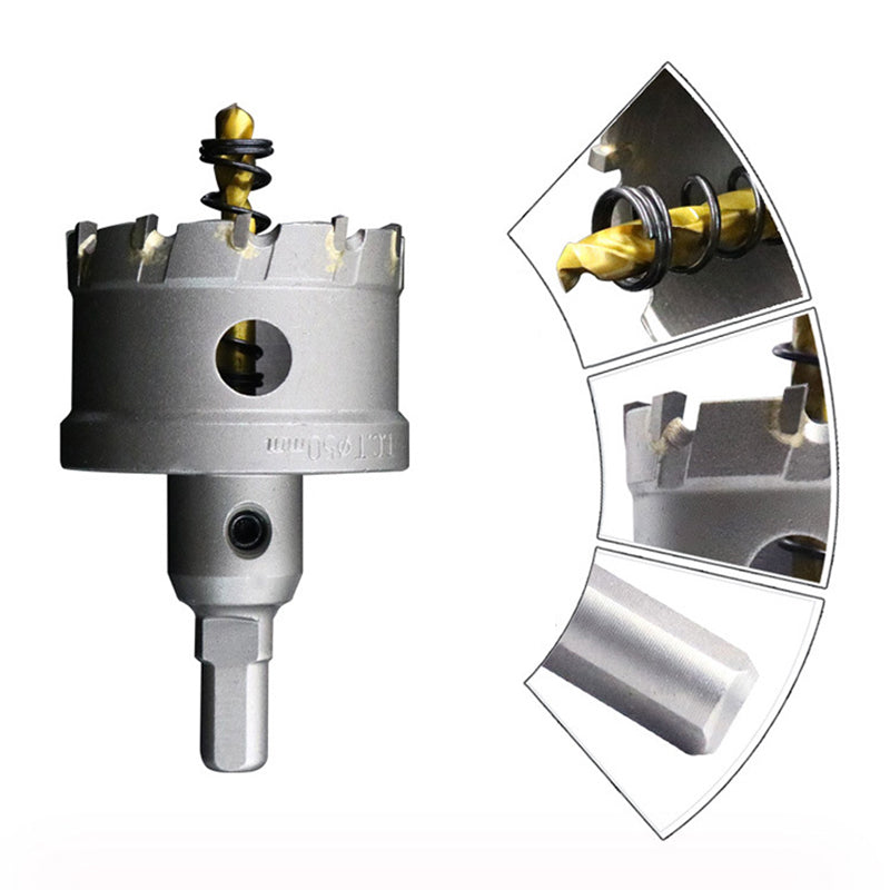 📢📢40% OFF !! ⏰Carbide Tipped Metal Hole Saw Kit
