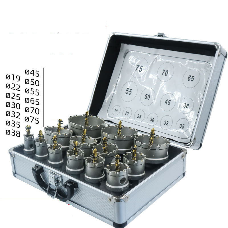 📢📢40% OFF !! ⏰Carbide Tipped Metal Hole Saw Kit