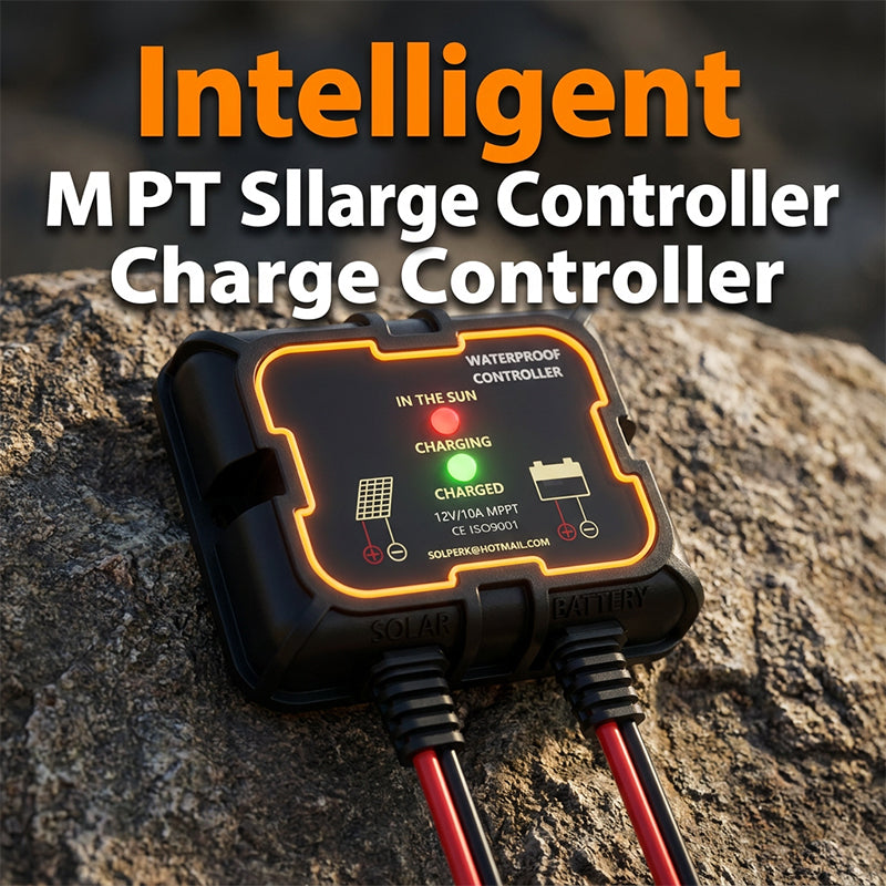 📢📢50% OFF !! ⏰Waterproof MPPT Solar Charge Controller