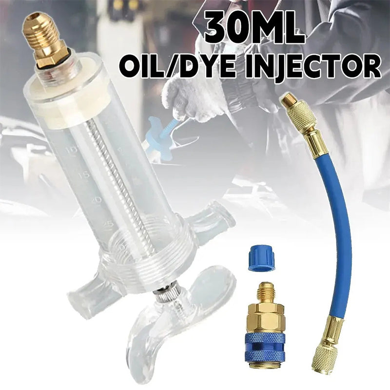 📢📢50% OFF !! ⏰Precision AC Oil Dye Injector
