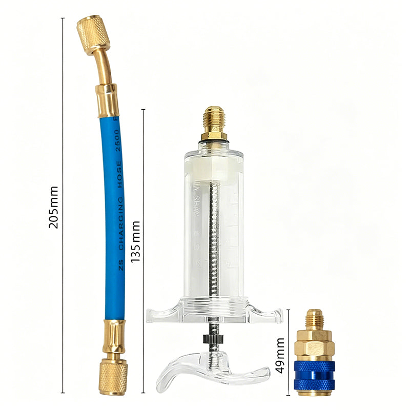📢📢50% OFF !! ⏰Precision AC Oil Dye Injector