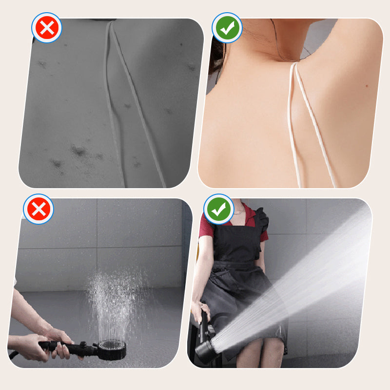 📢📢40% OFF !! ⏰4-Mode High-Pressure Shower Head with Filter