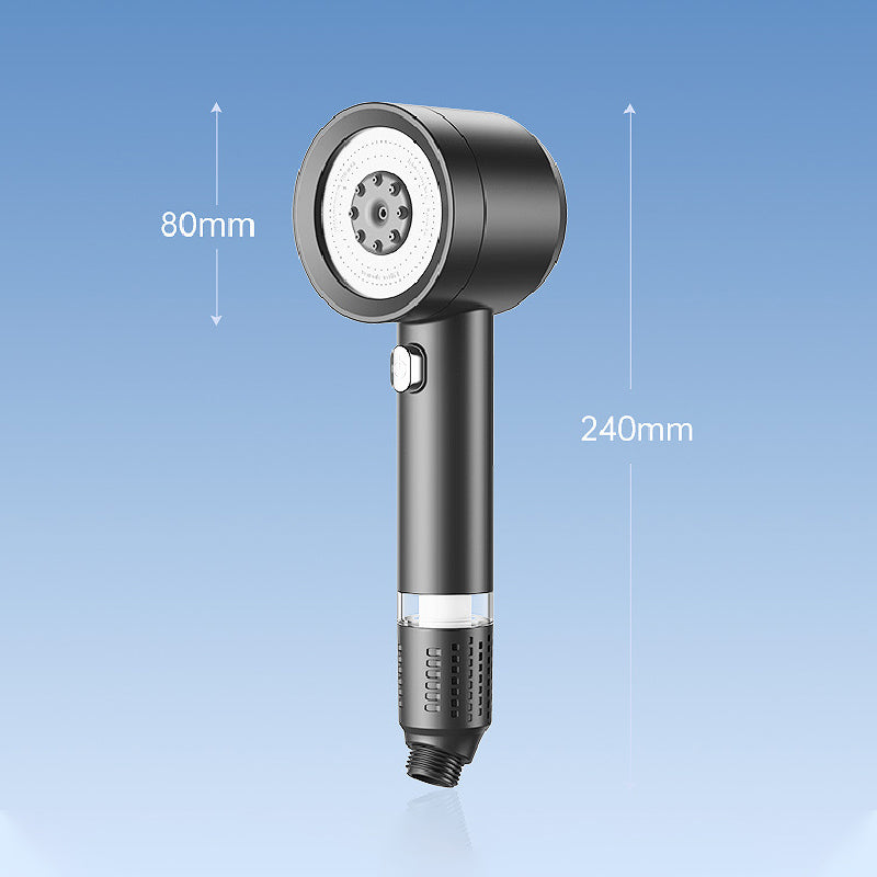 📢📢40% OFF !! ⏰4-Mode High-Pressure Shower Head with Filter