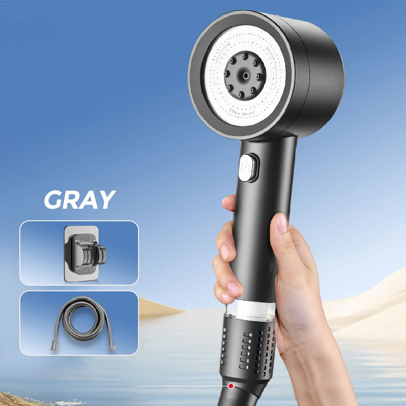 📢📢40% OFF !! ⏰4-Mode High-Pressure Shower Head with Filter