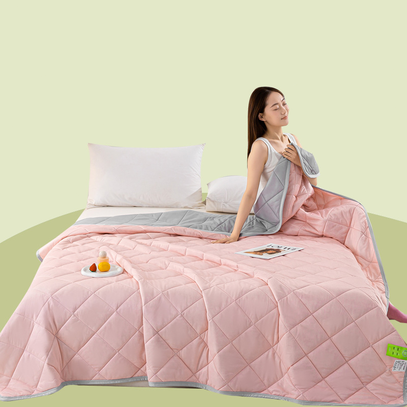 📢📢40% OFF !! ⏰Solid Color Lightweight Cooling Summer Quilt