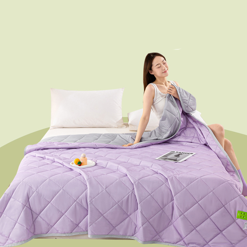📢📢40% OFF !! ⏰Solid Color Lightweight Cooling Summer Quilt