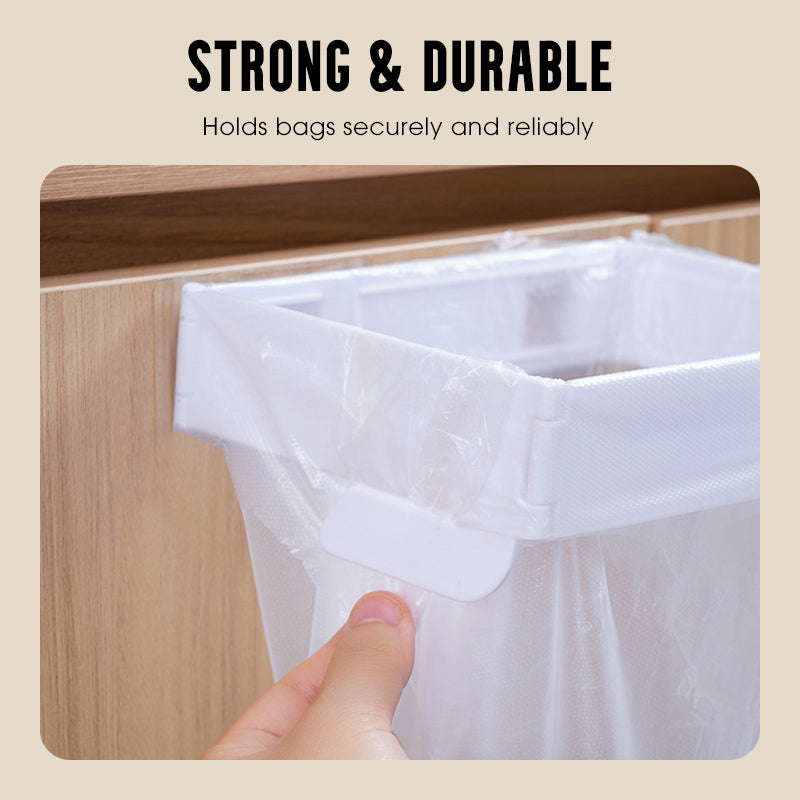 📢📢50% OFF !! ⏰No-Drill Wall-Mounted Folding Trash Bag Holder