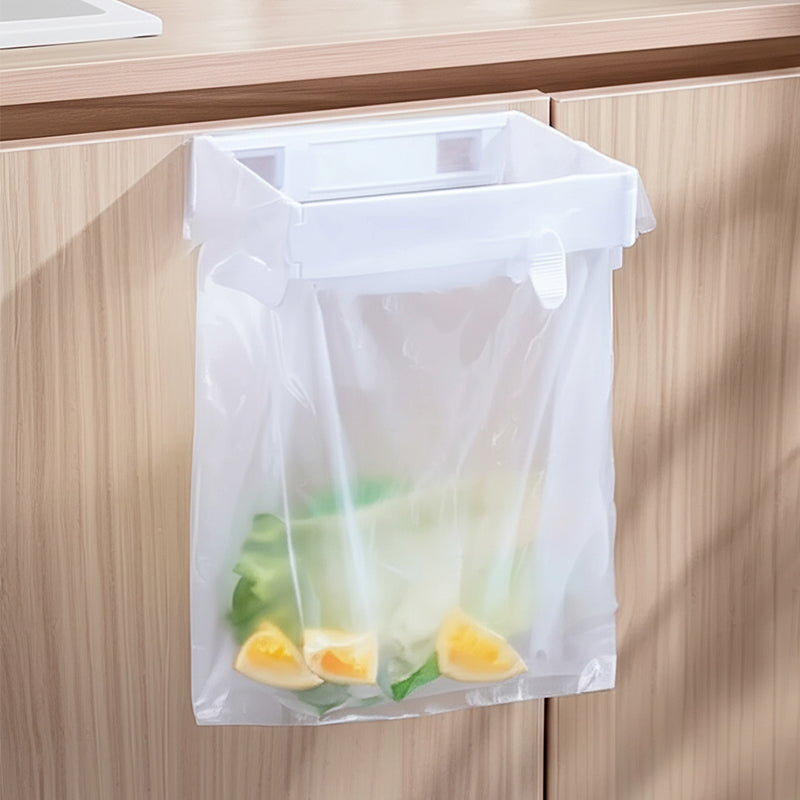 📢📢50% OFF !! ⏰No-Drill Wall-Mounted Folding Trash Bag Holder