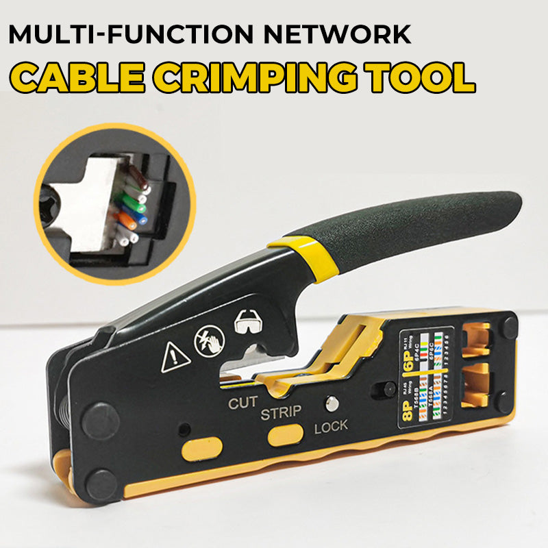 📢📢50% OFF !! ⏰Multi-Function Network Cable Crimping Tool