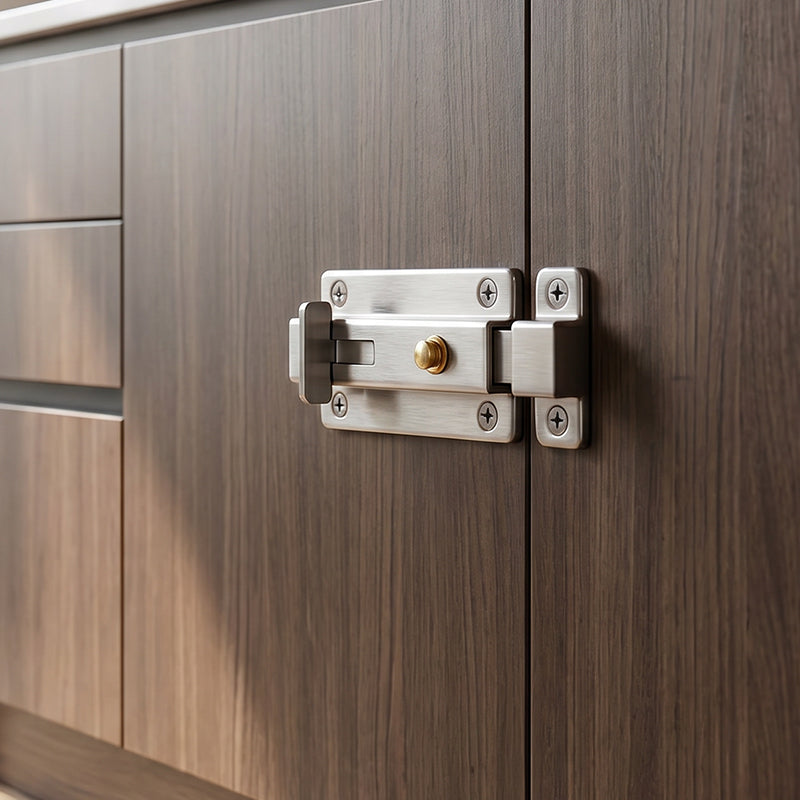 📢📢50% OFF !! ⏰Auto-Rebound Security Door Latch
