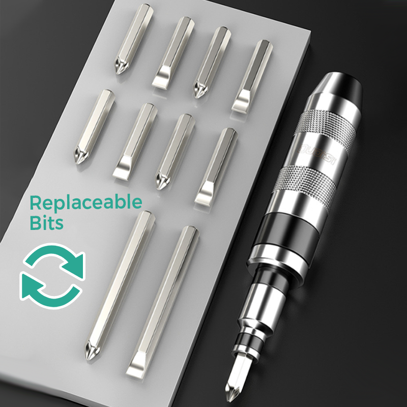 📢📢40% OFF !! ⏰Industrial Grade Impact Screwdriver & Bits Set with Portable Storage Case