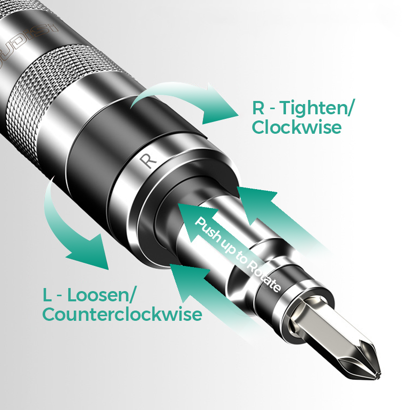 📢📢40% OFF !! ⏰Industrial Grade Impact Screwdriver & Bits Set with Portable Storage Case