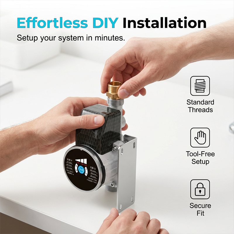 Safe 24V Smart Water Booster Pump