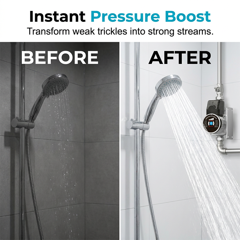 Safe 24V Smart Water Booster Pump