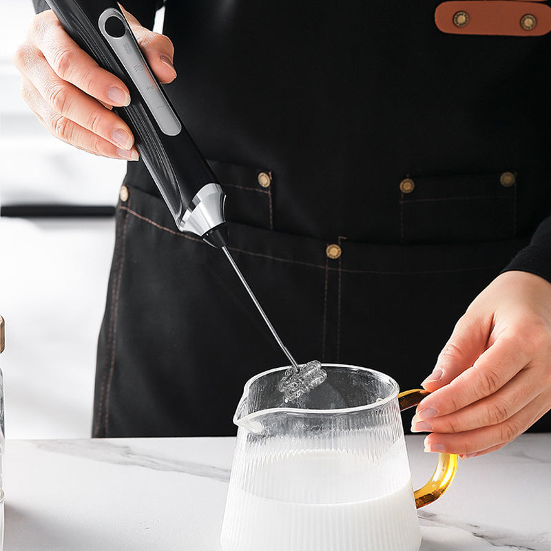 📢📢50% OFF !! ⏰Mini Portable Electric Frother Set
