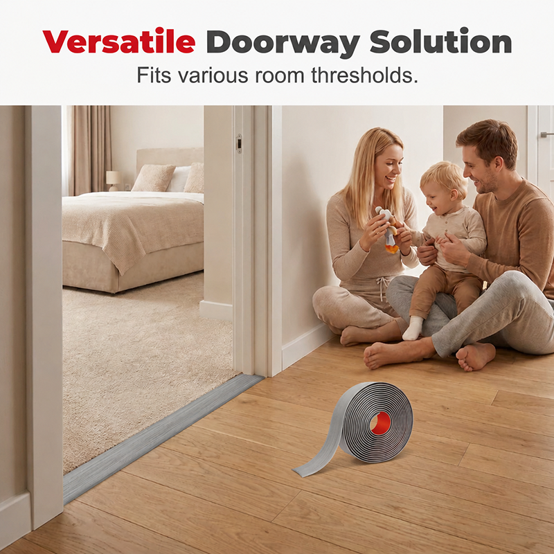 📢📢50% OFF !! ⏰Self-Adhesive Flexible Floor Transition Strip
