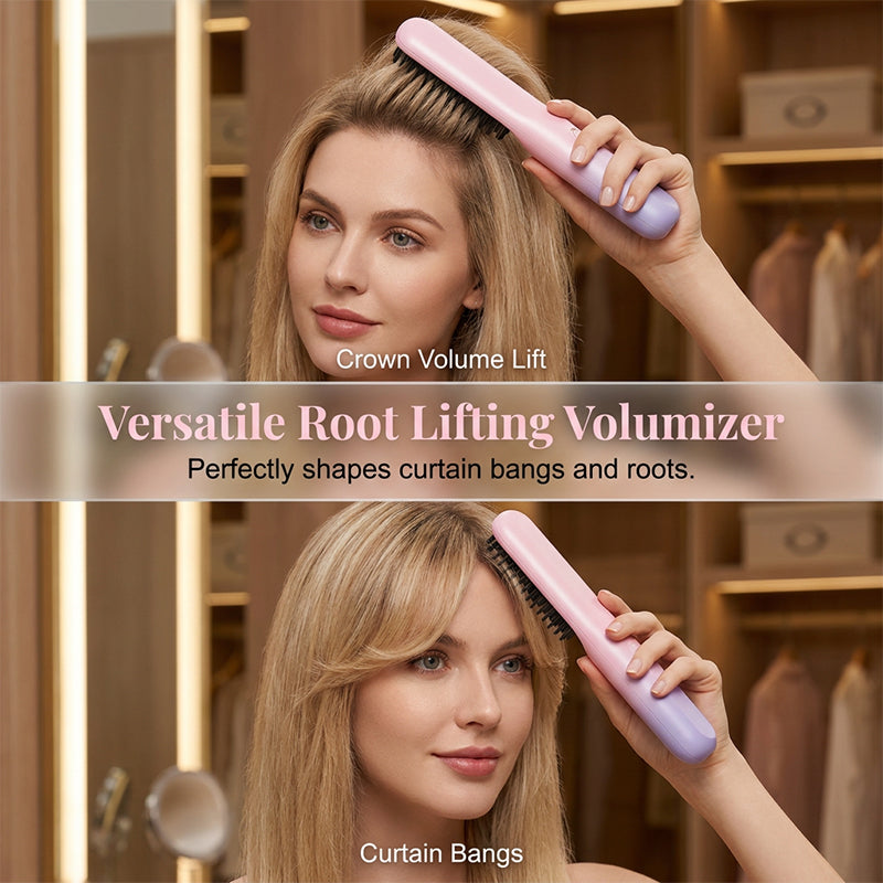 📢📢50% OFF !! ⏰Portable Cordless Hair Straightening Brush