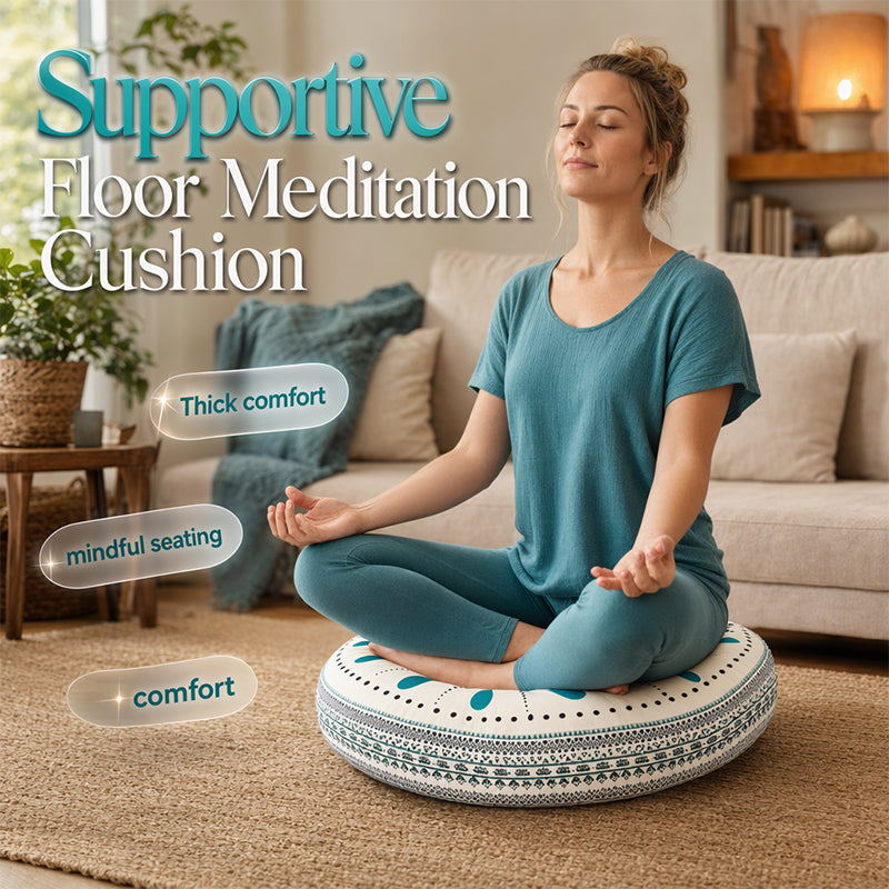 📢📢40% OFF !! ⏰Supportive Floor Meditation Cushion
