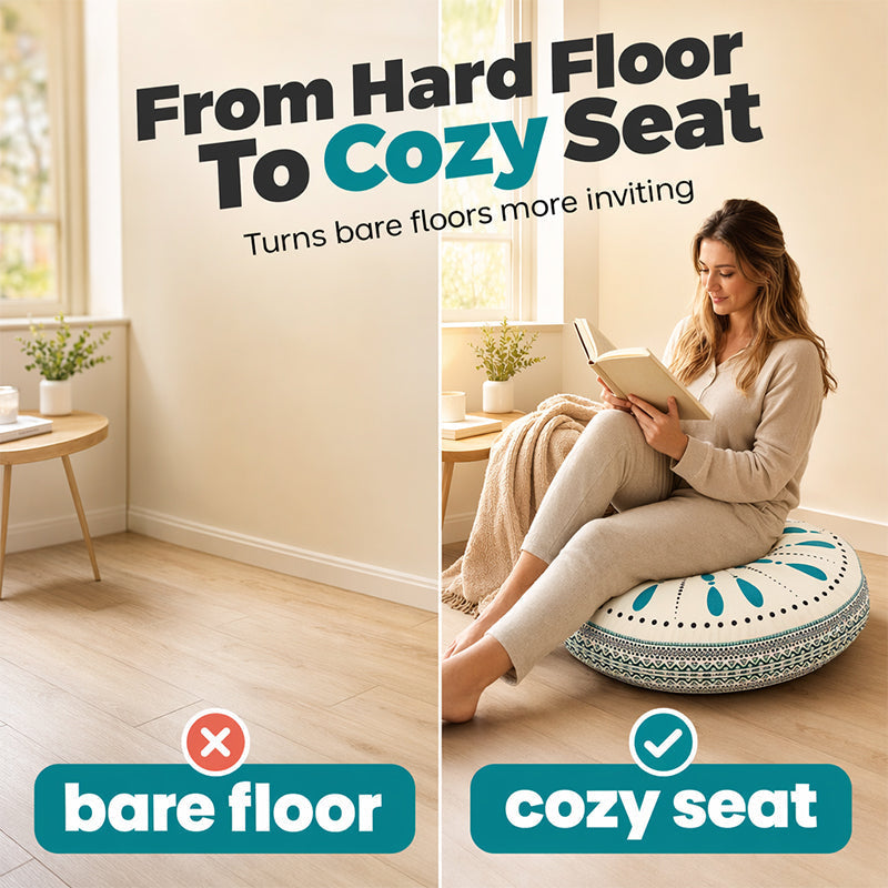 📢📢40% OFF !! ⏰Supportive Floor Meditation Cushion