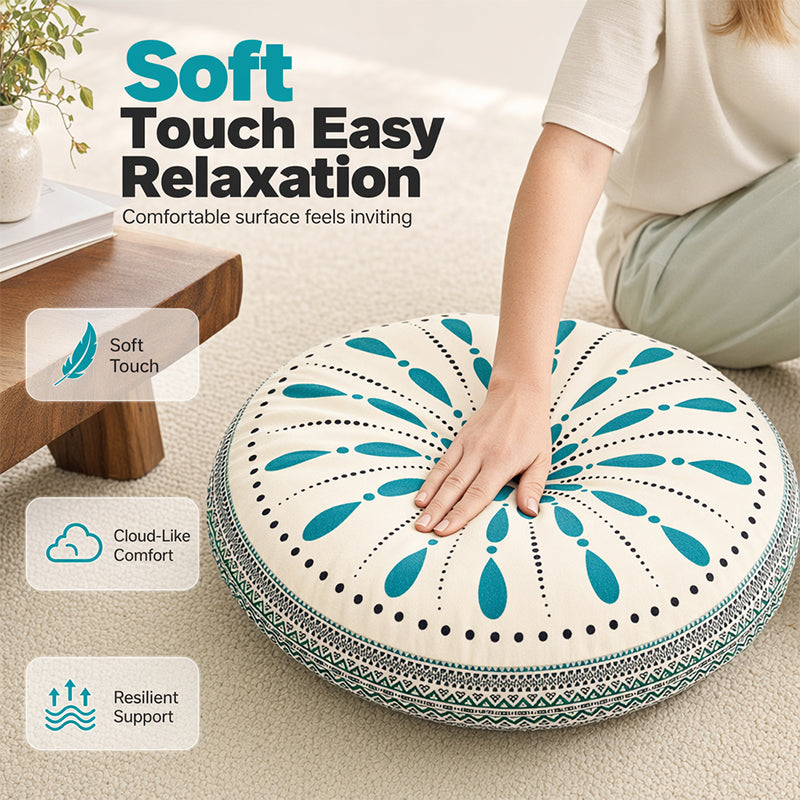 📢📢40% OFF !! ⏰Supportive Floor Meditation Cushion