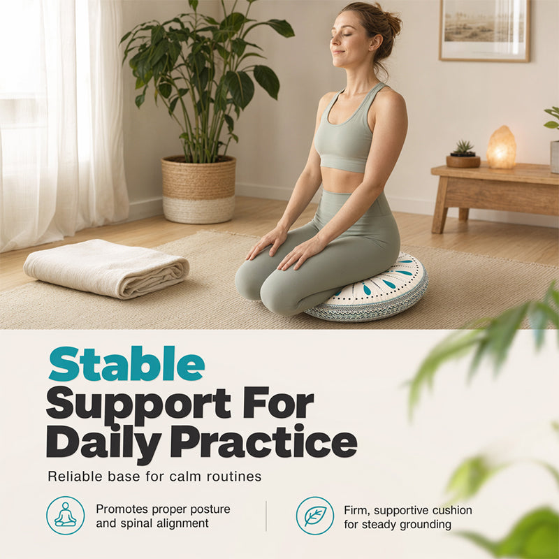 📢📢40% OFF !! ⏰Supportive Floor Meditation Cushion