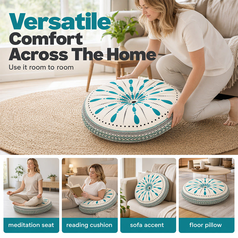 📢📢40% OFF !! ⏰Supportive Floor Meditation Cushion
