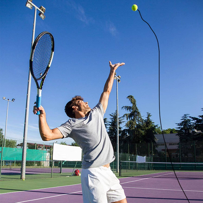 📢📢50% OFF !! ⏰Solo Tennis Rebound Trainer