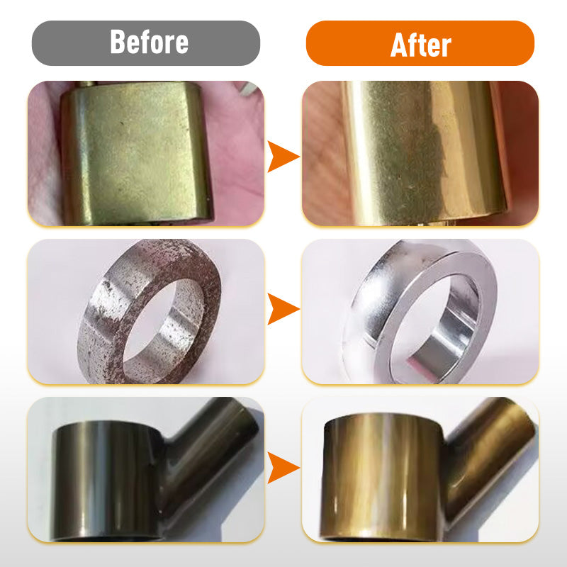 📢📢50% OFF !! ⏰60ml Chrome & Metal Polish Cream with Sponge