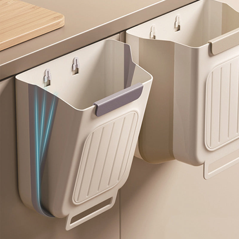 📢📢50% OFF !! ⏰Multipurpose Hanging Collapsible Trash Can for Kitchen