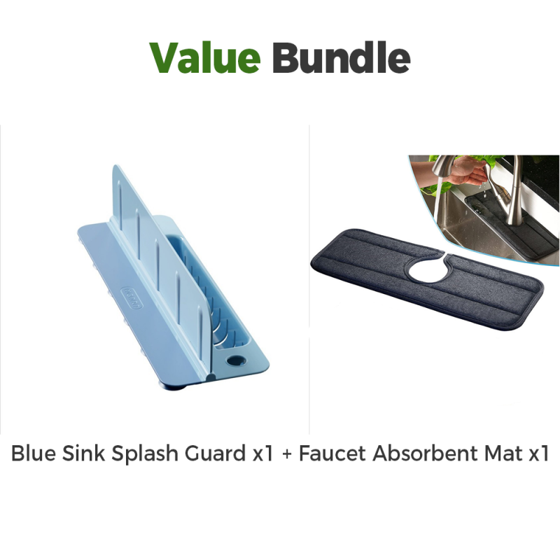 📢📢40% OFF !! ⏰Foldable Sink Splash Guard with Suction Cups