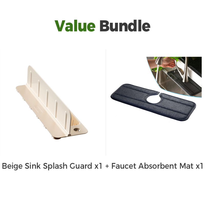 📢📢40% OFF !! ⏰Foldable Sink Splash Guard with Suction Cups