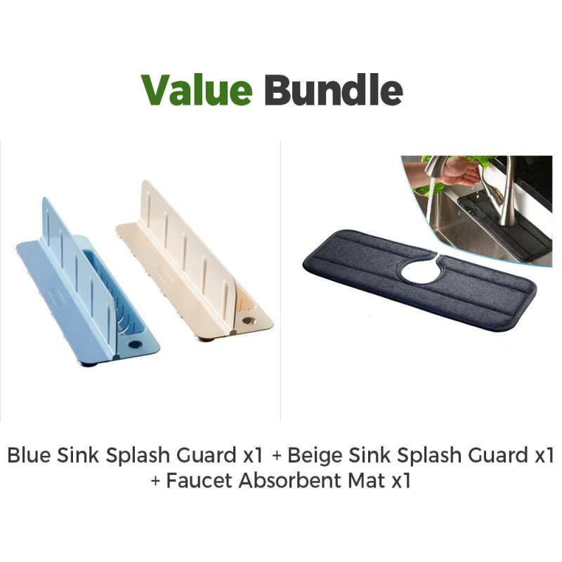 📢📢40% OFF !! ⏰Foldable Sink Splash Guard with Suction Cups