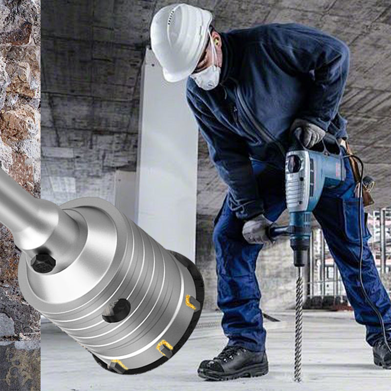 📢📢50% OFF !! ⏰Impact-Resistant Wall Puncher - Electric Drill Accessories
