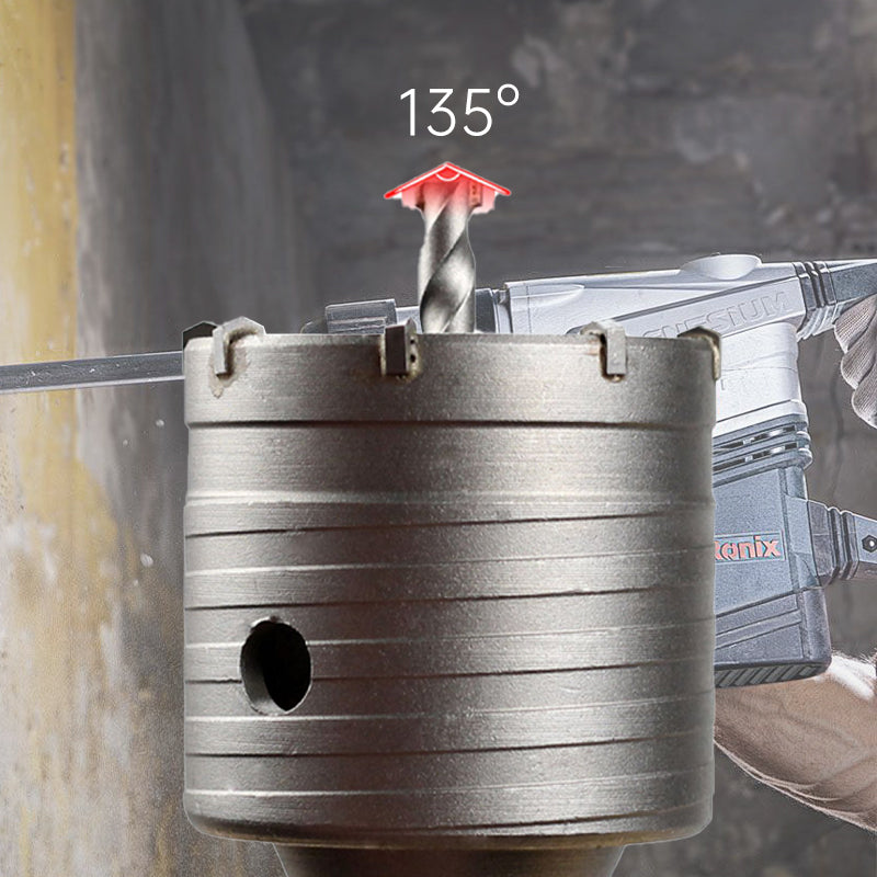 📢📢50% OFF !! ⏰Impact-Resistant Wall Puncher - Electric Drill Accessories