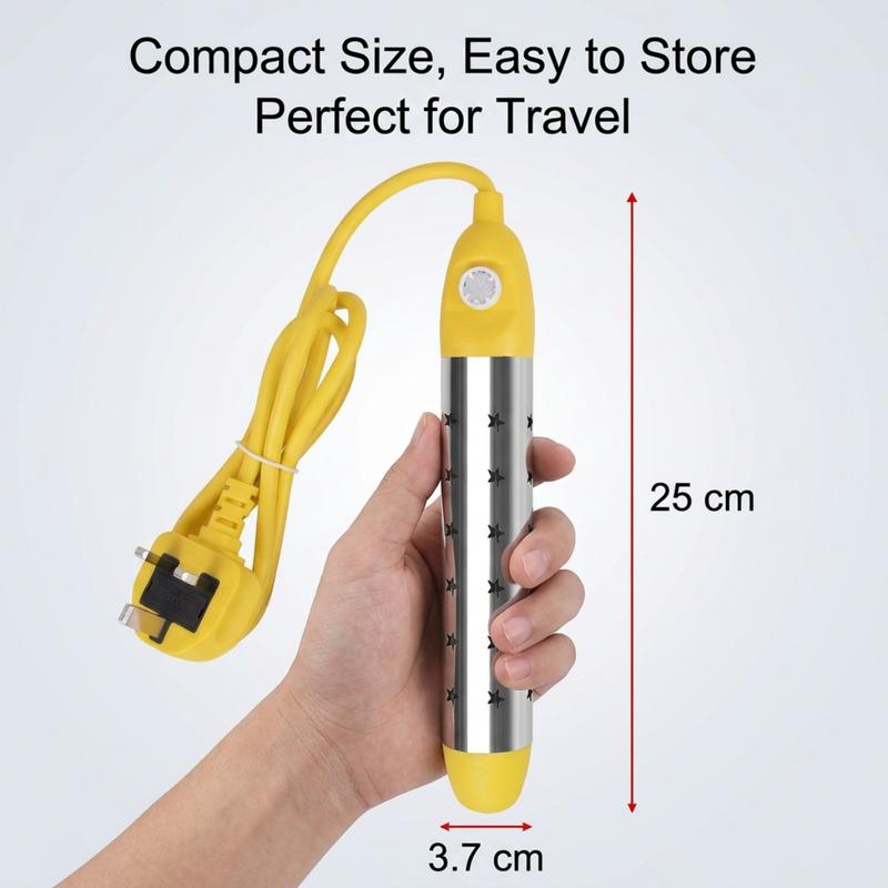 📢📢40% OFF !! ⏰Safe Anti-Scald Immersion Heater for Travel & Home