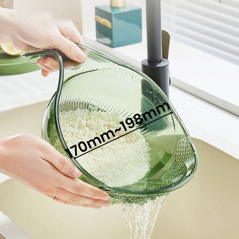 📢📢50% OFF !! ⏰Multipurpose Rice Washing Bowl Strainer with Handle