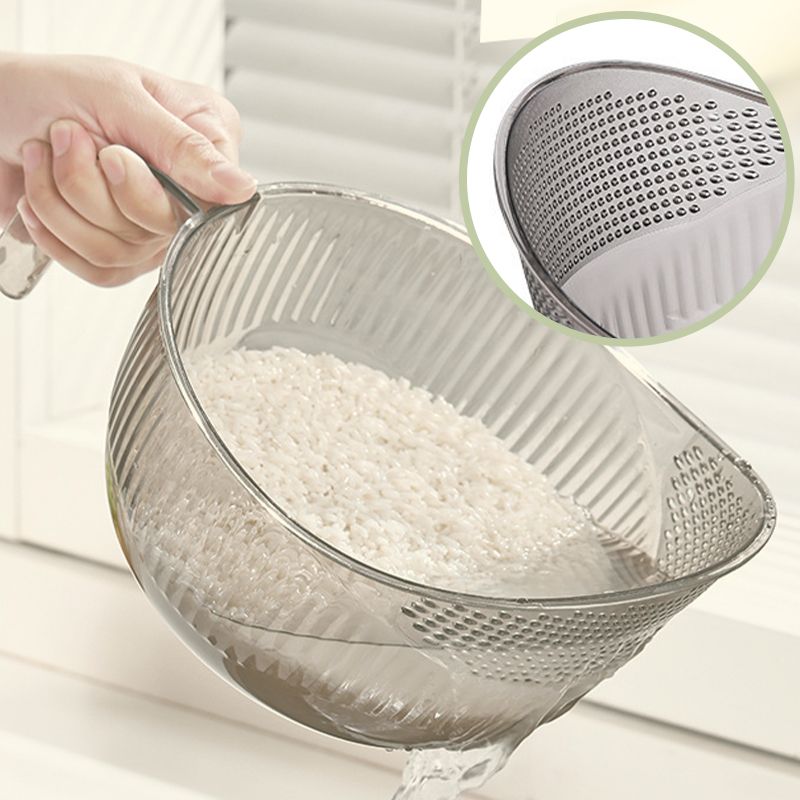 📢📢50% OFF !! ⏰Multipurpose Rice Washing Bowl Strainer with Handle